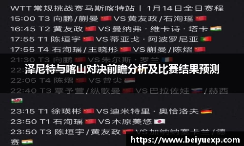 泽尼特与喀山对决前瞻分析及比赛结果预测